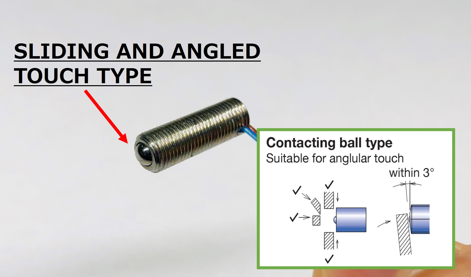 angled contact type