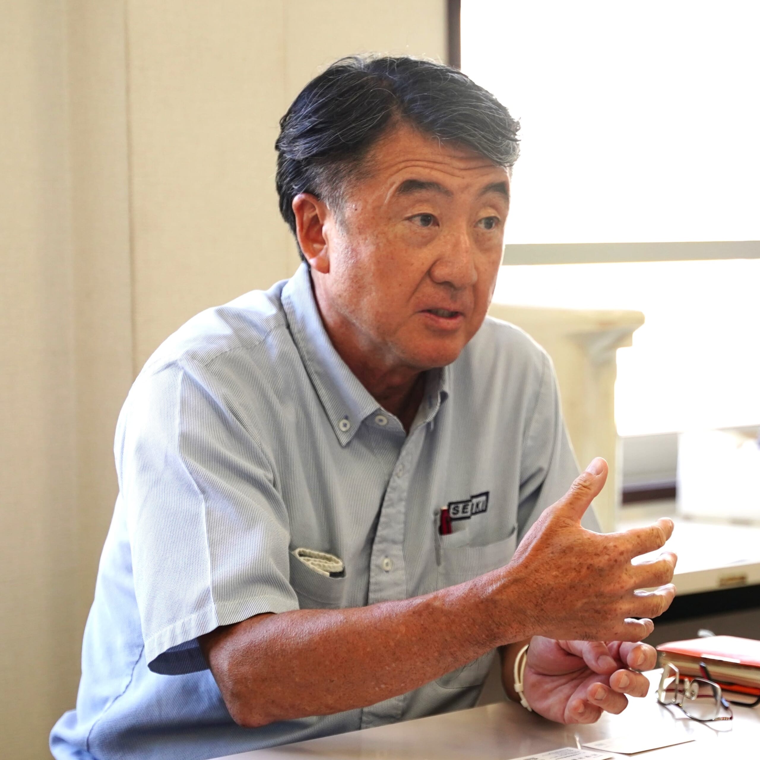  SHOWA SEIKI 
President Kobayashi: