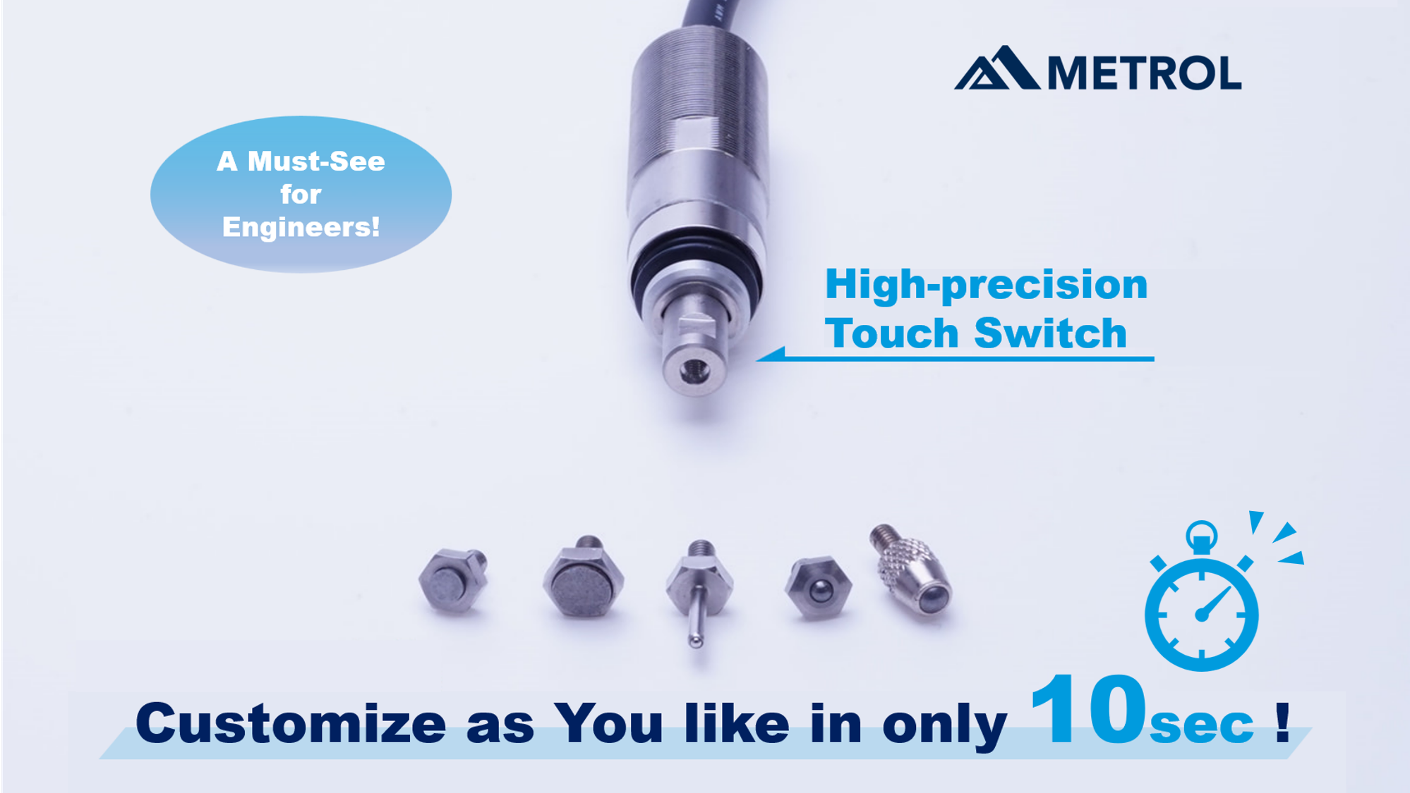 High Precision Touch Switches That Can Be Easily Customized In Only 10 seconds!