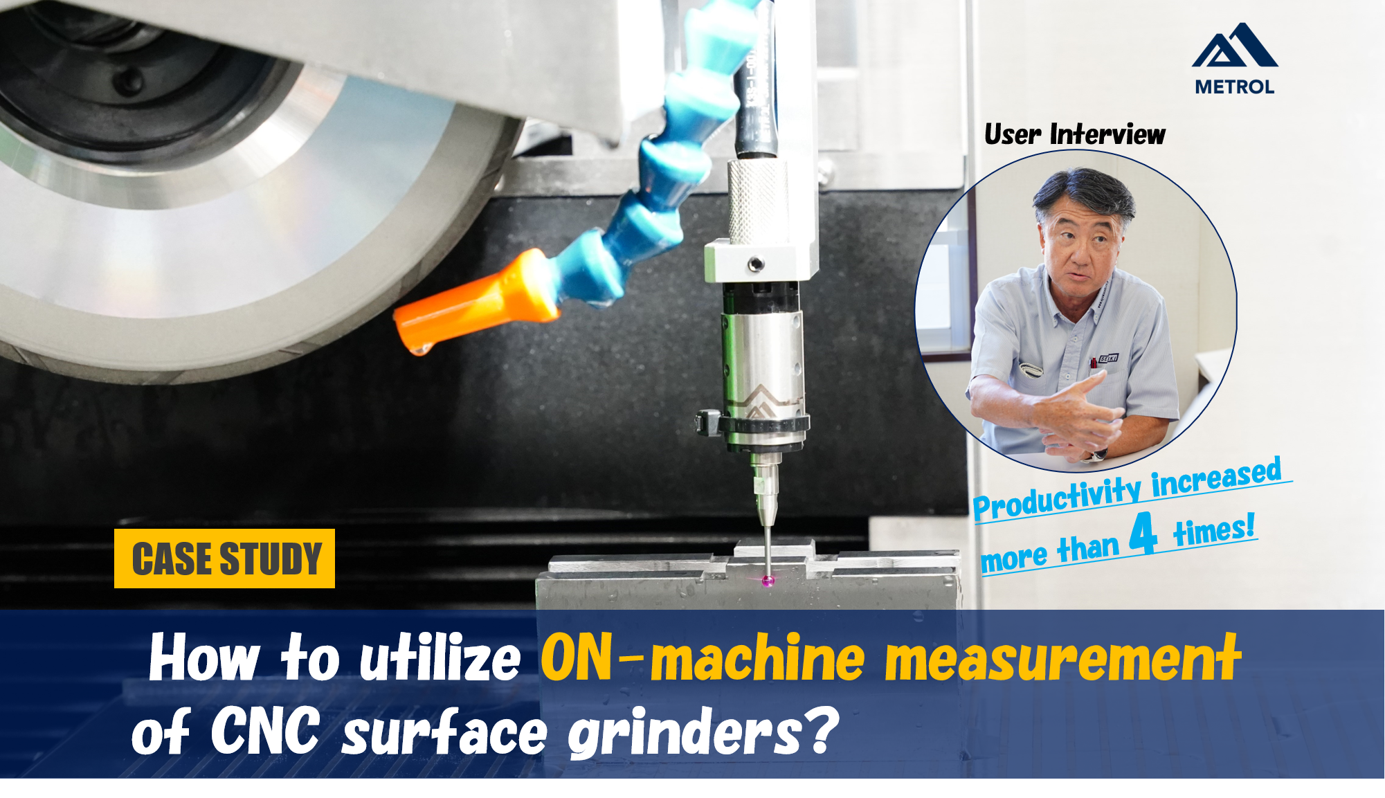 How to utilize on-machine measurement of CNC surface grinder