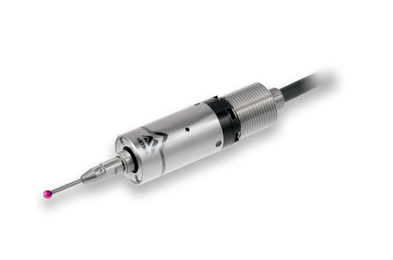 Compact touch probe for use on automatic lathes and NC surface grinders